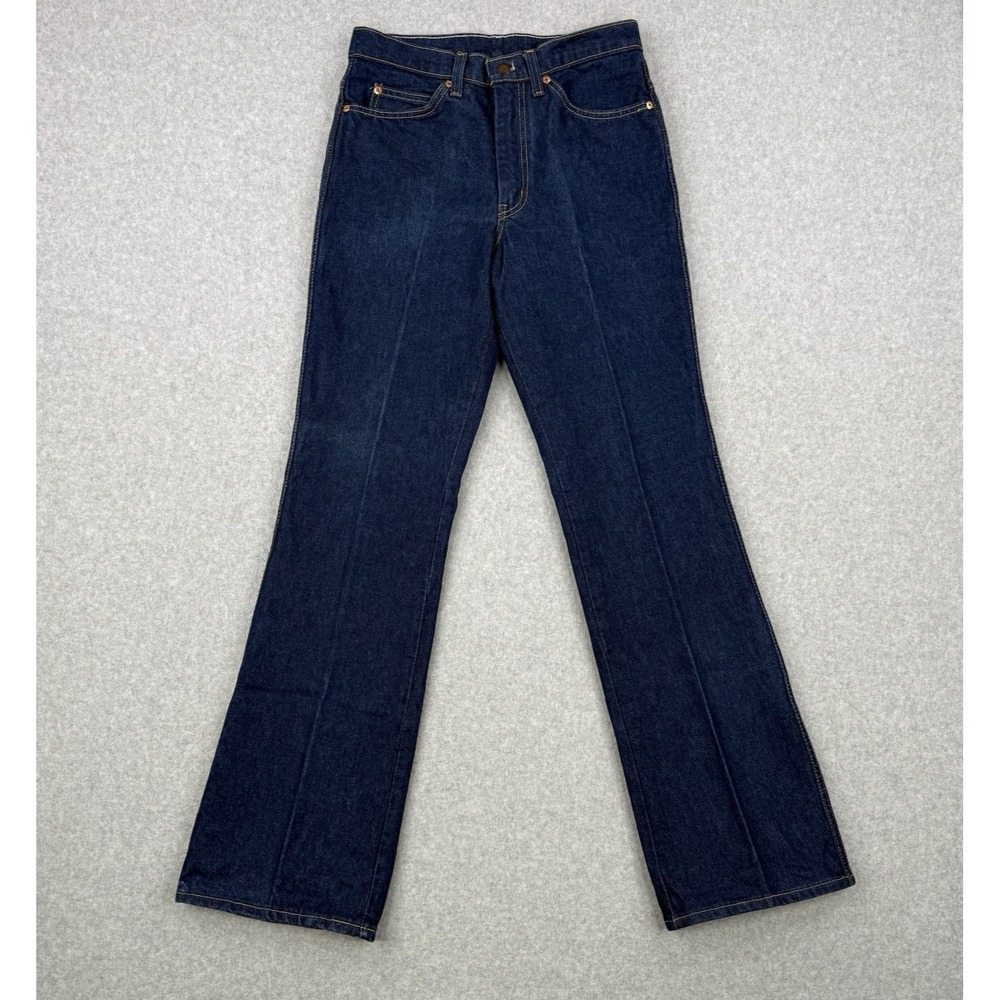 Vintage GWG Jeans Mens 31x32 (Fits 30x32) Dark Wash Bootcut 1970s Western Canada